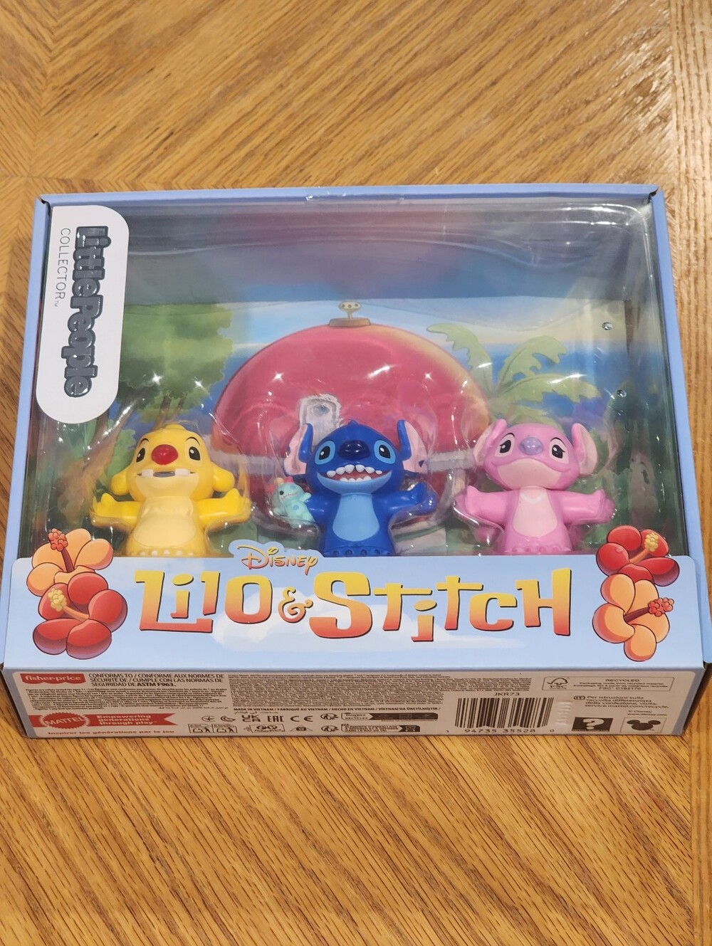 NIB Fisher-Price Little People Collector Disney Stitch & Cousins Set